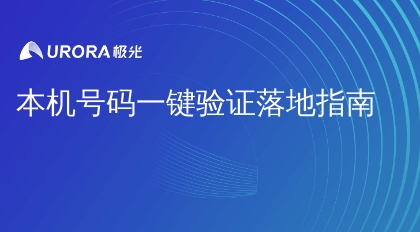 本机号码一键验证落地指南