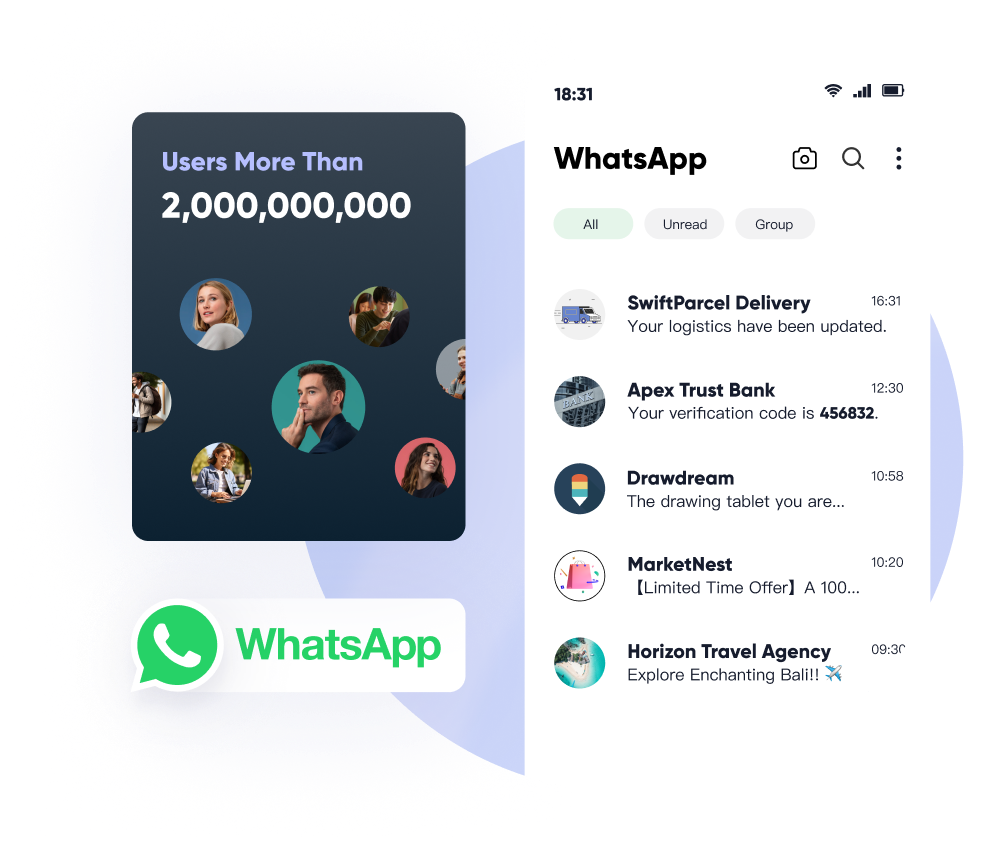 WhatsApp Business API service
